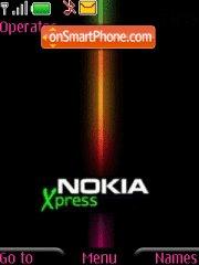 Nokia Xpress 01 theme screenshot