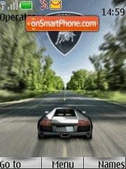 Скриншот темы Lamborghini 24