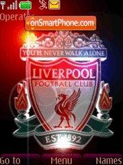 Capture d'écran Liverpool Shine thème