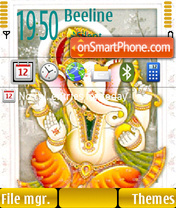 Divine Ganesh es el tema de pantalla