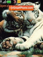 Capture d'écran Tigers 02 thème