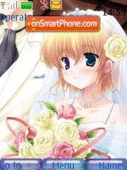 Скриншот темы Bride Anime