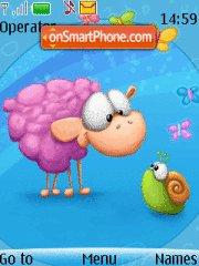 Скриншот темы Toosh Sheep 01