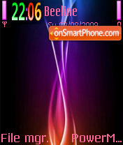 Capture d'écran Abstract Rays N72 thème