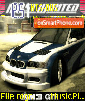 Nfs Most Wanted 02 es el tema de pantalla