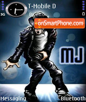 Michael Jackson V3 tema screenshot