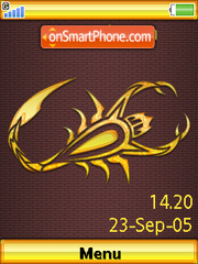 Shake It Scorpion+Mmedia theme screenshot
