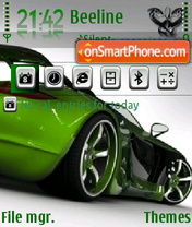Porsche Carrera 05 theme screenshot