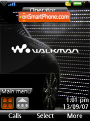 Black style car tema screenshot