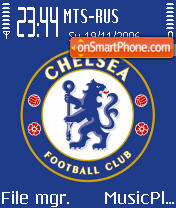 Capture d'écran Chelsea 2007 thème