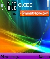 Colorful Vista tema screenshot