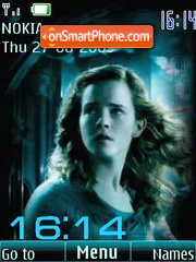 Harry Potter clock anim tema screenshot