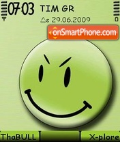 Smileygreen theme screenshot