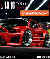 Mustang 15 tema screenshot