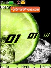 Lemon freshness es el tema de pantalla