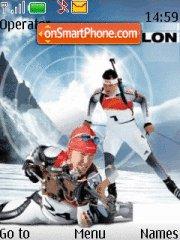 Biathlon es el tema de pantalla