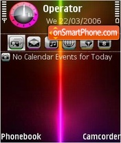 Xperia theme es el tema de pantalla