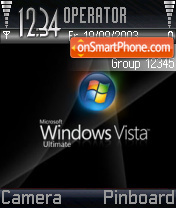 Скриншот темы Windows Vista 07