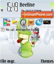 Sperminator theme screenshot