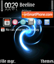 Gvortex tema screenshot