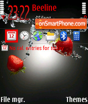 Strawberry 03 Theme-Screenshot