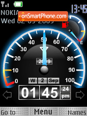 Speed Flash tema screenshot