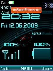 Xpress Music tema screenshot