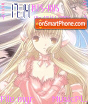 Скриншот темы Chobits 2