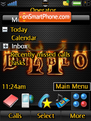 Diablo tema screenshot