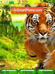 Capture d'écran Tiger 16 thème