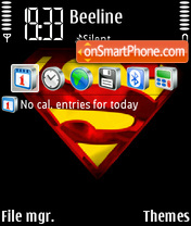 Superman 12 theme screenshot