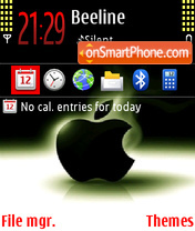 Apple 12 es el tema de pantalla