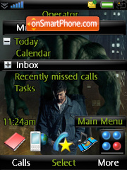 Incrediable Hulk tema screenshot