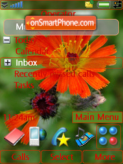 Flower tema screenshot