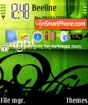 Green Ace Light Theme-Screenshot