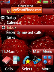 Rasberry theme screenshot