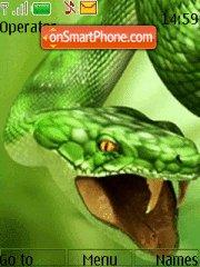 Green Snake 01 theme screenshot