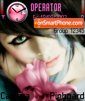 Emo Girl 09 theme screenshot