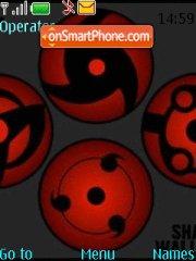 Sharingan tema screenshot