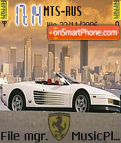 Ferrari tema screenshot