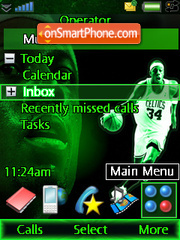 Boston Celtics theme screenshot