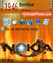 Nokiaflame Theme-Screenshot