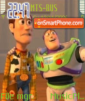 Скриншот темы ToyStory 2