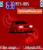 Red BMW es el tema de pantalla