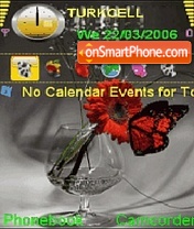 Animated Flowers theme screenshot