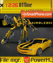 Bumblebee es el tema de pantalla