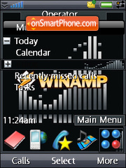 Winamp es el tema de pantalla