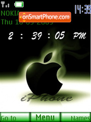 Capture d'écran Apple Flash thème