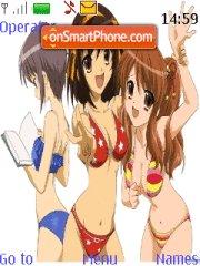 Haruhi Suzumiya es el tema de pantalla