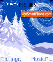 Snow Theme-Screenshot